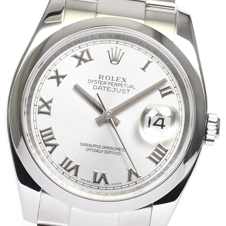 楽天市場】☆良品☆保証書付き【ROLEX】ロレックス デイトジャスト  