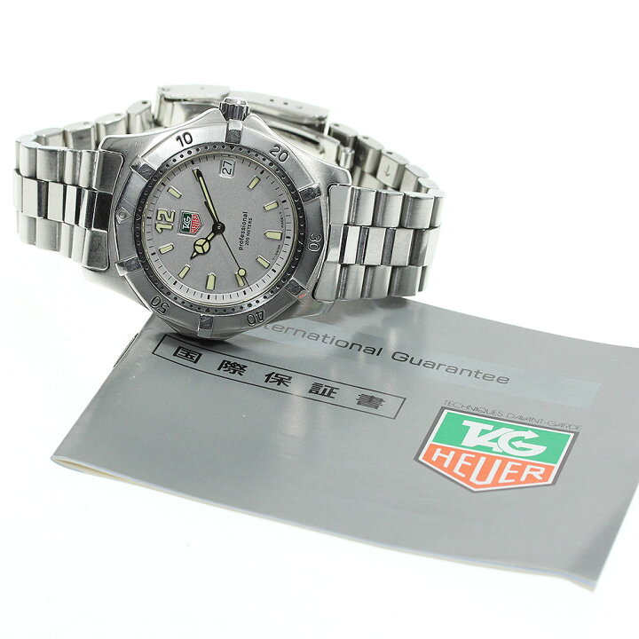 楽天市場】☆保証書付き【TAG HEUER】タグホイヤー プロフェッショナル 
