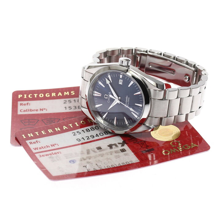 楽天市場】☆極美品☆保証書付き【OMEGA】オメガ シーマスター 