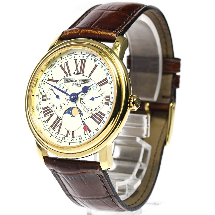楽天市場】【FREDERIQUE CONSTANT】フレデリック・コンスタント ムーン 