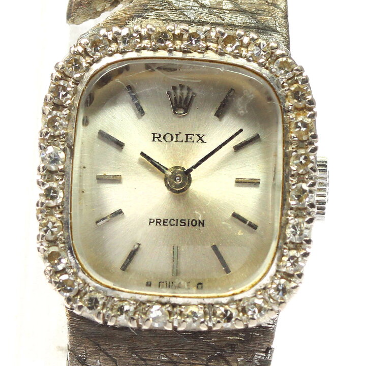 楽天市場】ベルトジャンク☆【ROLEX】ロレックス プレシジョン K18WG 