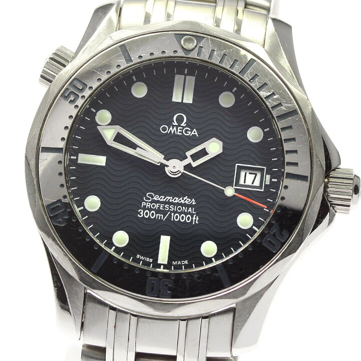 楽天市場】☆訳あり【OMEGA】オメガ シーマスター300 デイト 2562.80 