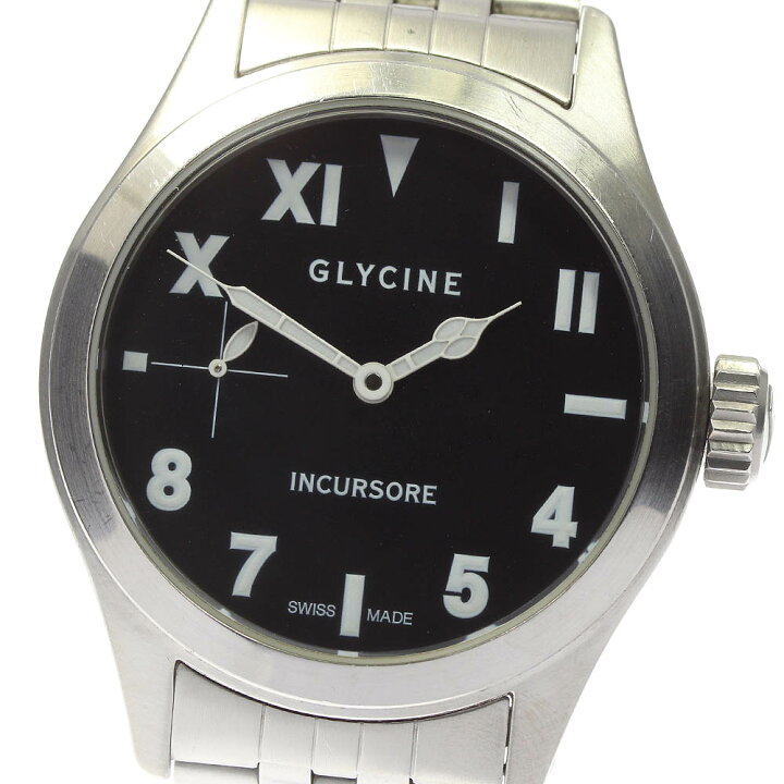 楽天市場】【GLYCINE】グリシン インクルソーレ ユニークダイヤル 手 
