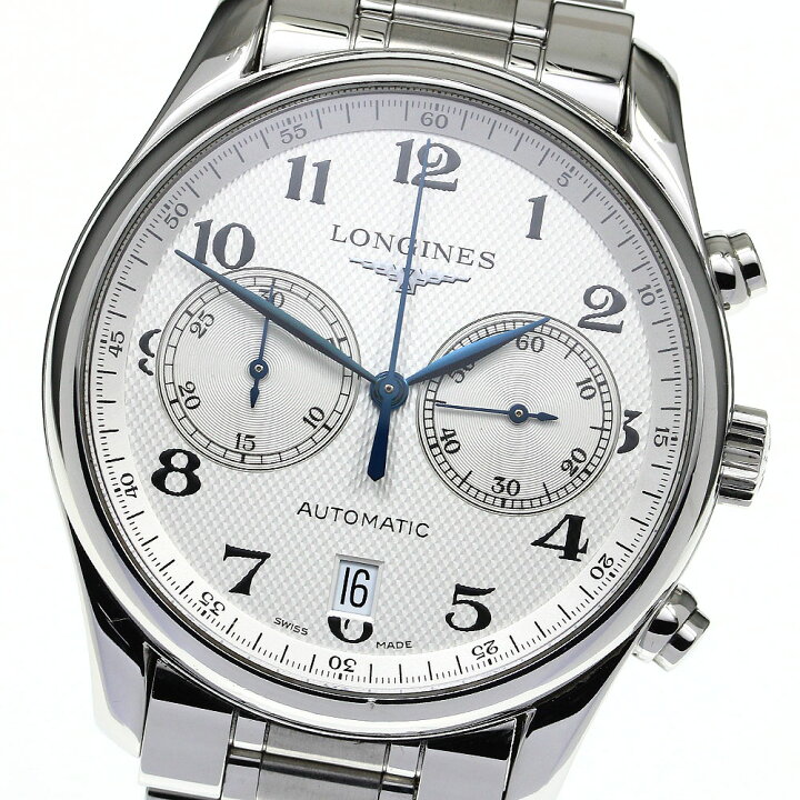 楽天市場】☆良品【LONGINES】ロンジン マスターコレクション クロノ 