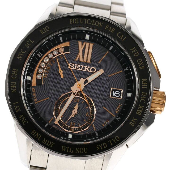 楽天市場】☆箱・保証書付き【SEIKO】セイコー ブライツ クロノグラフ 