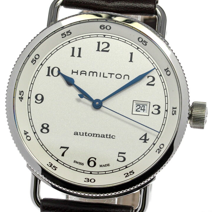 楽天市場】☆良品☆箱・保証書付き【HAMILTON】ハミルトン カーキ  