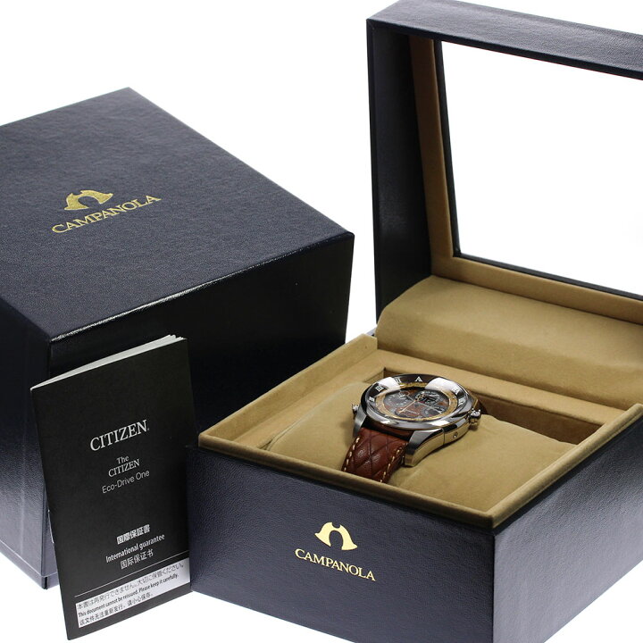 楽天市場】☆美品☆箱・保証書付き【CITIZEN】シチズン カンパノラ 焦  