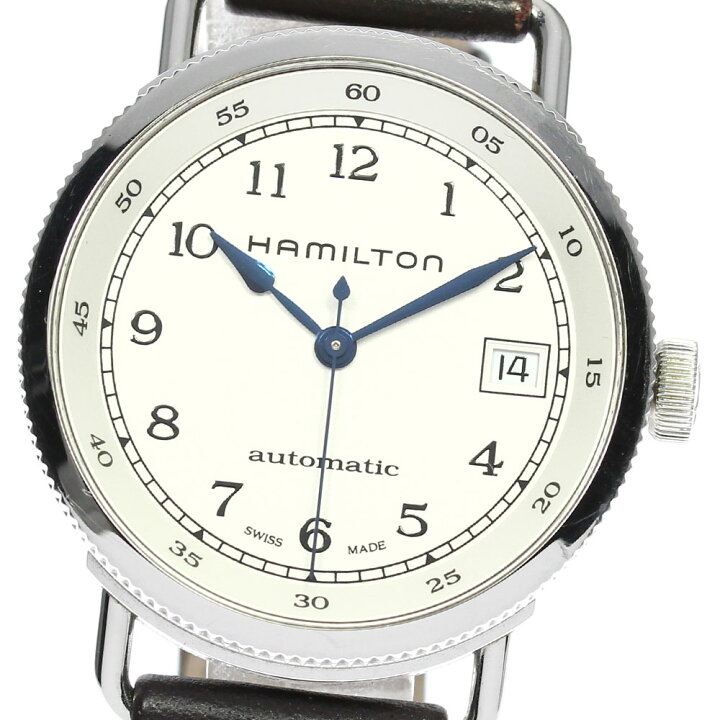 楽天市場】☆箱・保証書付き【HAMILTON】ハミルトン カーキ ネイビー 
