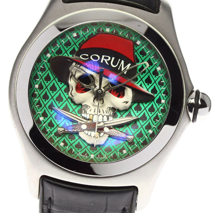 楽天市場】☆美品☆保証書付き【CORUM】コルム バブル ギャング 888本  