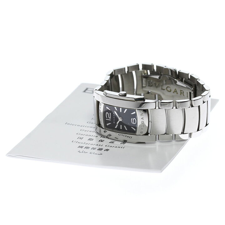 ブルガリ BVLGARI AA35S アショーマ クォーツ レディース良品保証書  