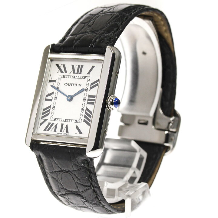 楽天市場】【CARTIER】カルティエ タンクソロ LM WSTA0028 クォーツ  