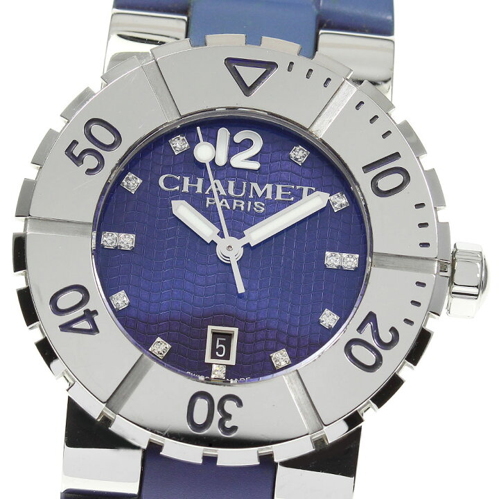 楽天市場】☆保証書付き【Chaumet】ショーメ クラスワン デイト 8P  