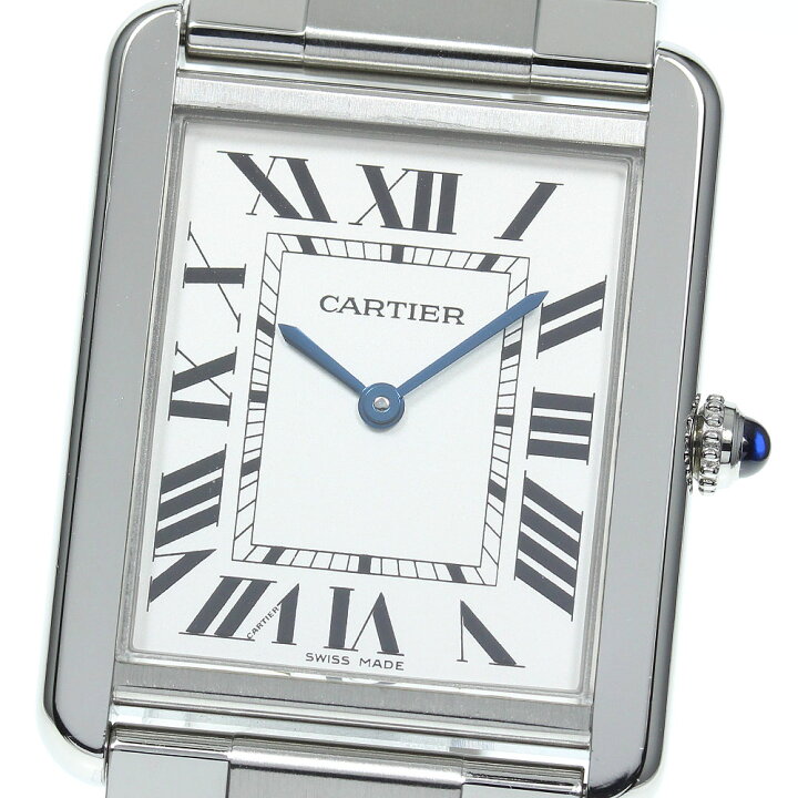楽天市場】☆良品☆保証書付き【CARTIER】カルティエ タンクソロ LM  