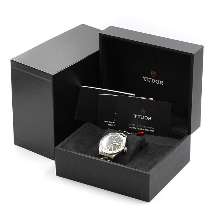 楽天市場】☆極美品☆箱・保証書付き【TUDOR】チュードル ブラックベイ  
