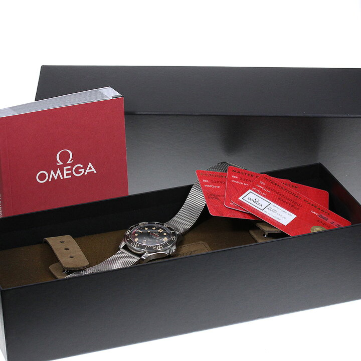 楽天市場】☆美品☆箱・保証書付き【OMEGA】オメガ シーマスター 
