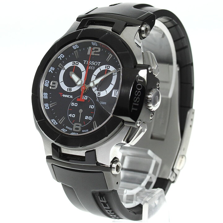 楽天市場】【TISSOT】ティソ Tレース クロノグラフ T048417 クォーツ 