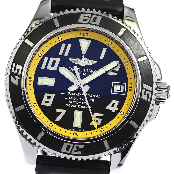 楽天市場】☆箱・保証書付き【BREITLING】ブライトリング スーパー  