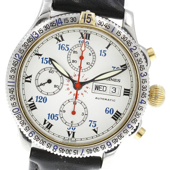 楽天市場】【LONGINES】ロンジン リンドバーグ クロノグラフ 
