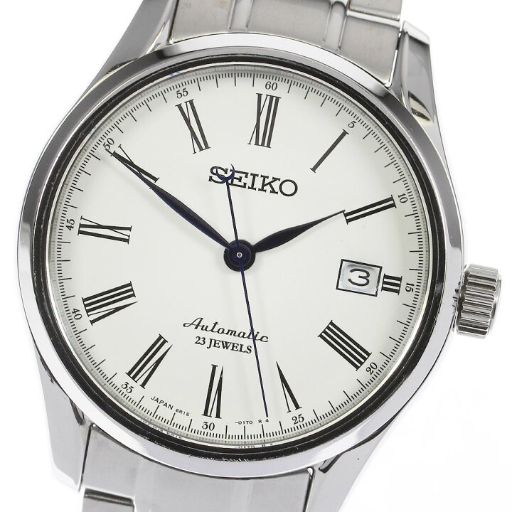 楽天市場】☆良品☆箱・保証書付き【SEIKO】セイコー プレサージュ 