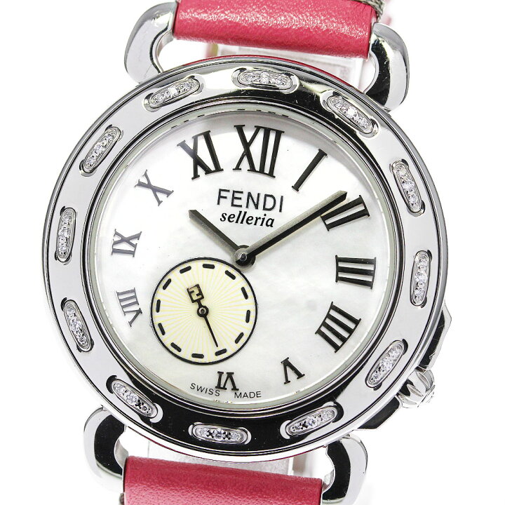 楽天市場】【FENDI】フェンディ セレリア スモールセコンド ダイヤ  