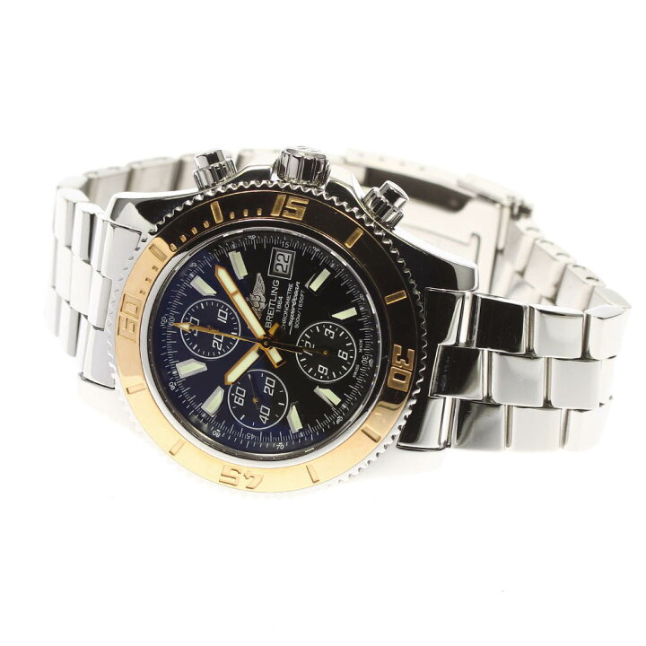 楽天市場】☆箱付き【BREITLING】ブライトリング スーパーオーシャン 