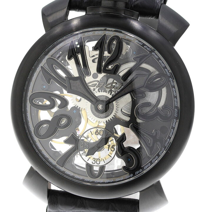 楽天市場】☆美品【GaGa MILANO】ガガミラノ マヌアーレ48MM 