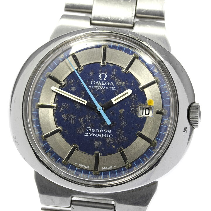 楽天市場】【OMEGA】オメガ ジュネーブ ダイナミック デイト 自動巻き 