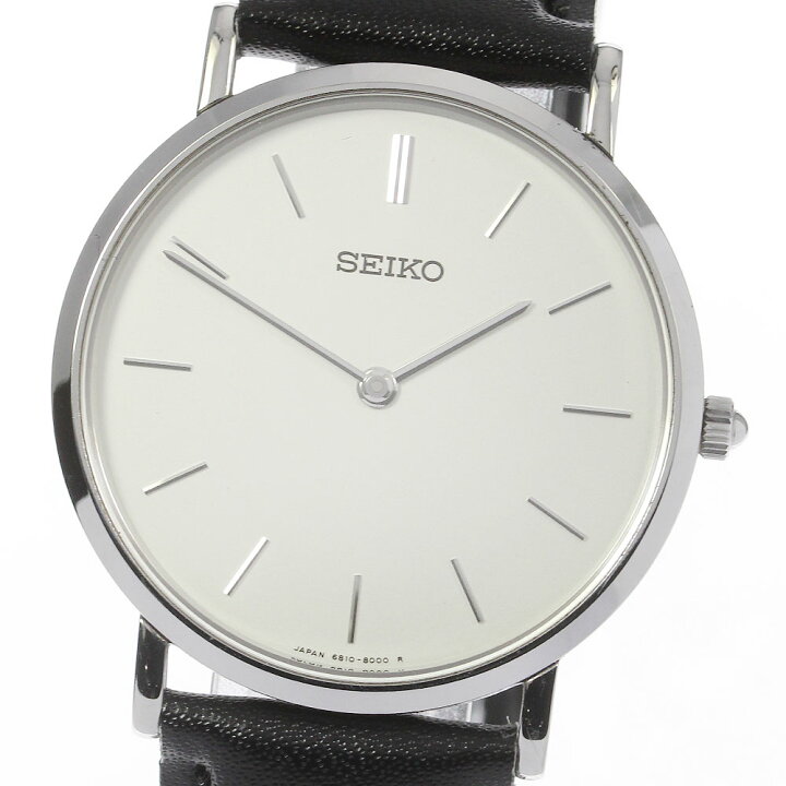楽天市場】☆良品【SEIKO】セイコー メカニカル SCVL001/6810-8000 手 