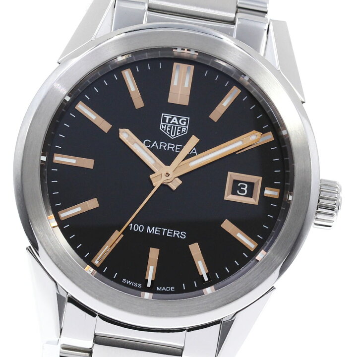 電池交換済 TAG Heuer タグホイヤー カレラ WAR1311 BA0778 デイト  