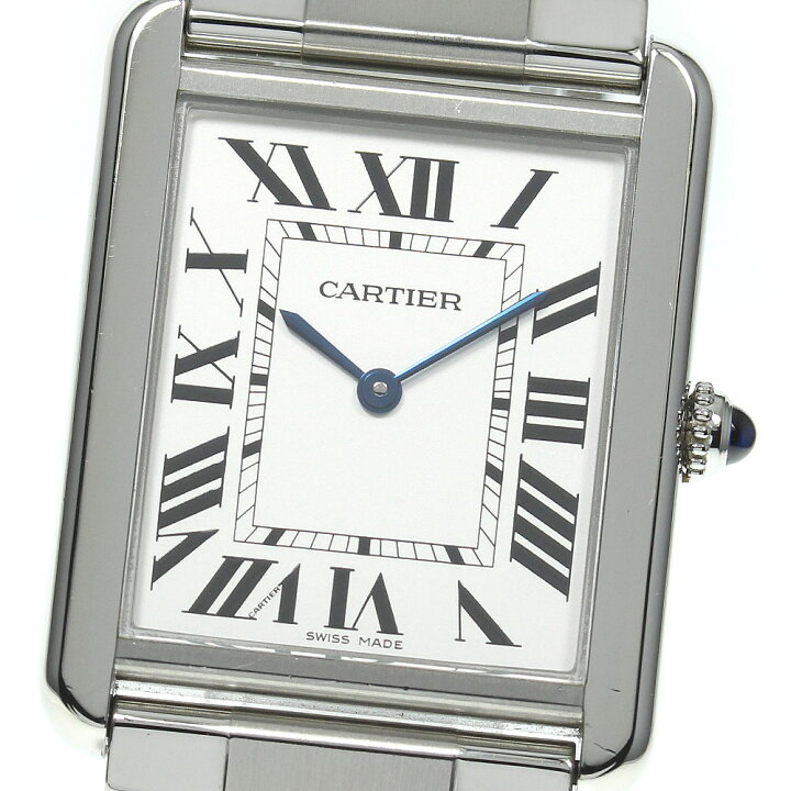 楽天市場 良品 保証書付き Cartier カルティエ タンクソロ Lm W クォーツ メンズ 中古 Closer