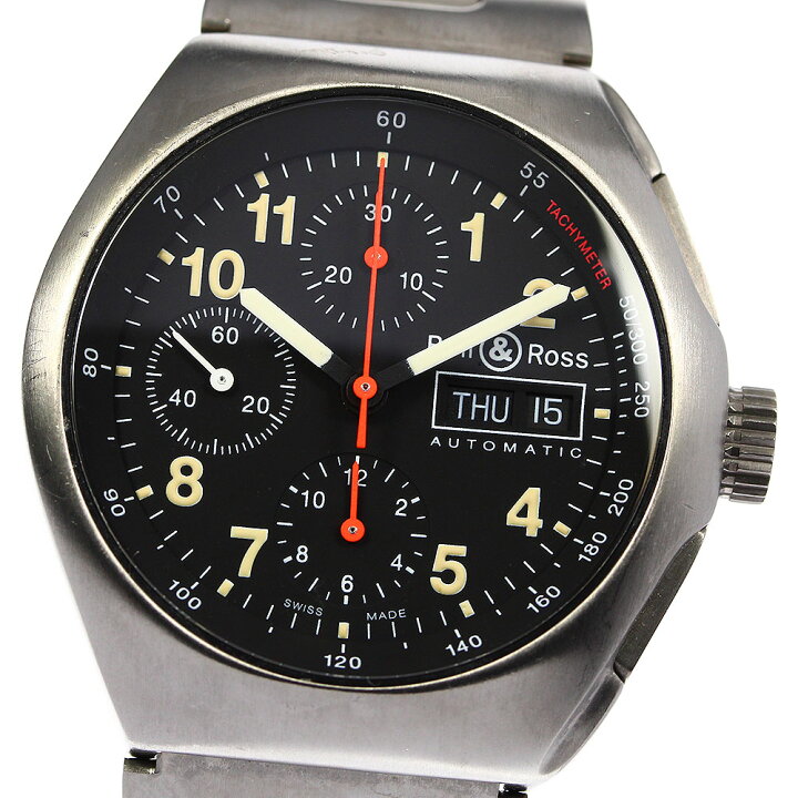 楽天市場】【Bell＆Ross】ベル＆ロス スペース3 クロノグラフ SP3-SS  