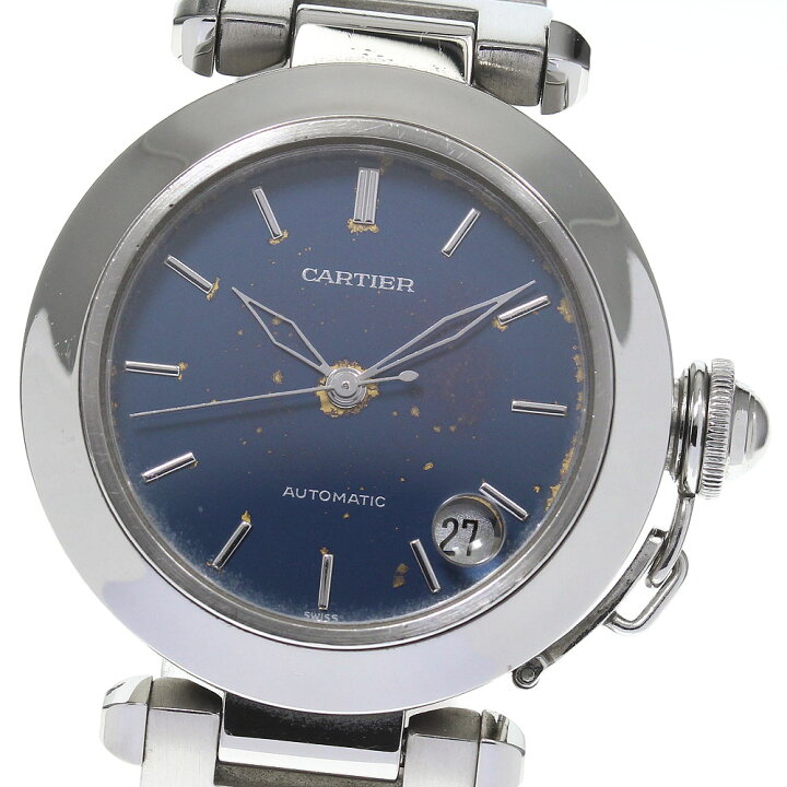 楽天市場】【CARTIER】カルティエ パシャC デイト W31014M7 自動巻き 