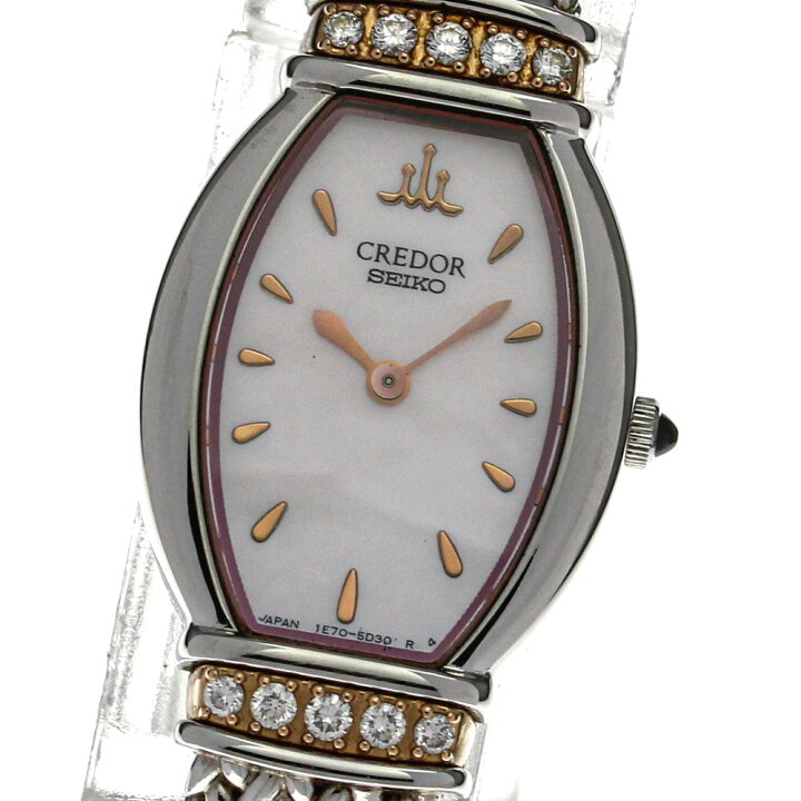 楽天市場】☆良品【SEIKO】セイコー クレドール ラグダイヤ 1E70-3B90  