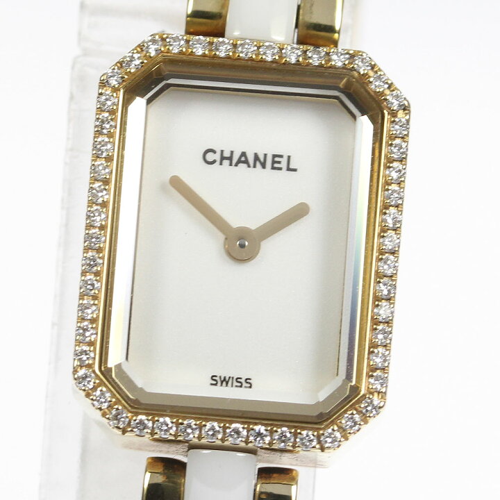 楽天市場】☆良品☆保証書付き【CHANEL】シャネル プルミエール K18YG  