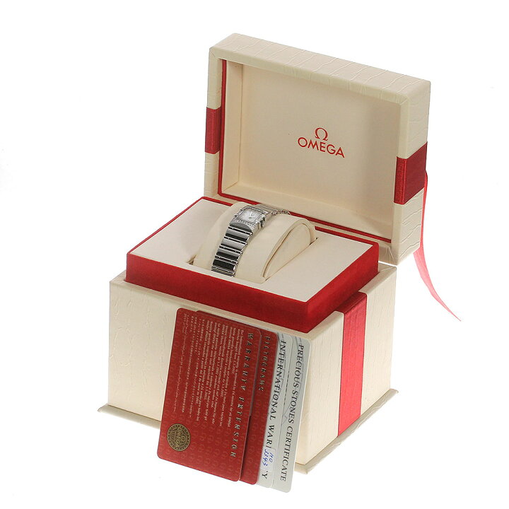 楽天市場】☆内箱・保証書付き【OMEGA】オメガ コンステレーション  