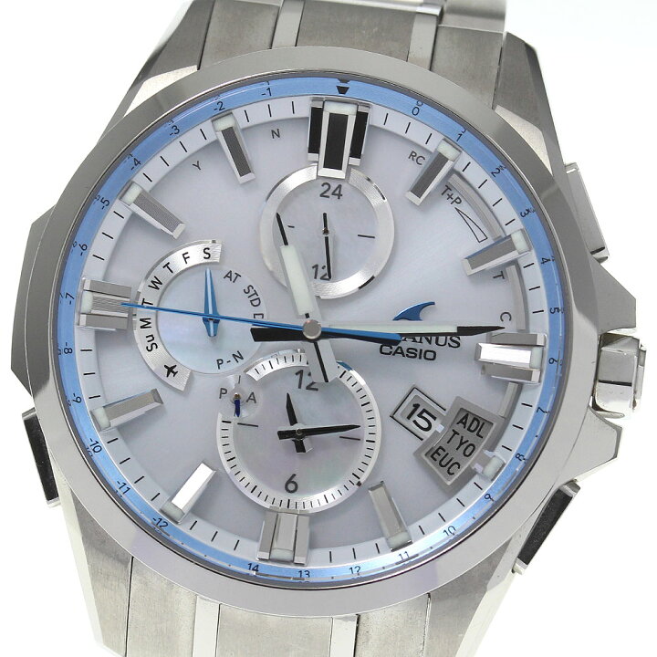 楽天市場】☆箱付き【CASIO】カシオ オシアナス GPS Bluetooth搭載 OCW 