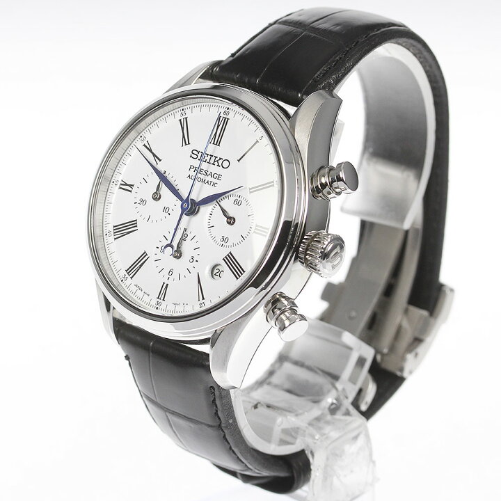 楽天市場】☆美品☆箱・保証書付き【SEIKO】セイコー プレサージュ 