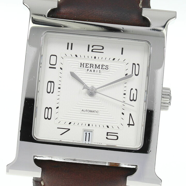 楽天市場】☆保証書付き【HERMES】エルメス Hウォッチ デイト HH2.810  
