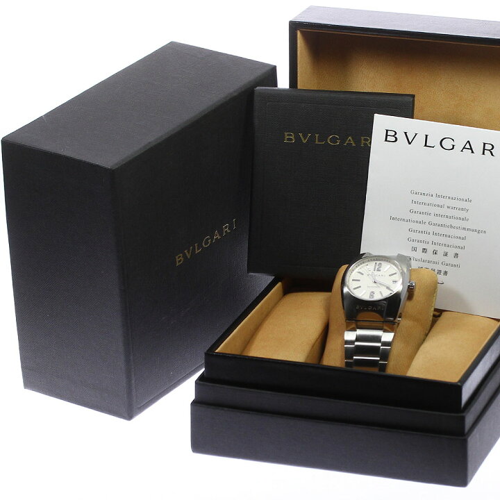 楽天市場】☆箱・保証書付き【BVLGARI】ブルガリ エルゴン デイト 