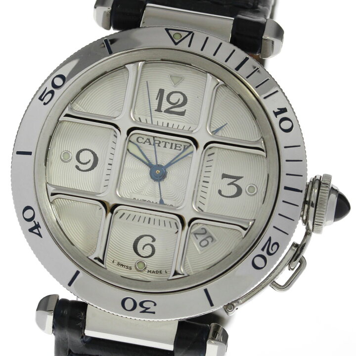 楽天市場】【CARTIER】カルティエ パシャ38mm グリッド デイト  