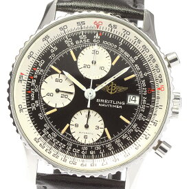 【BREITLING】ブライトリング オールドナビタイマー クロノグラフ ref.81610 自動巻き メンズ_707143【中古】