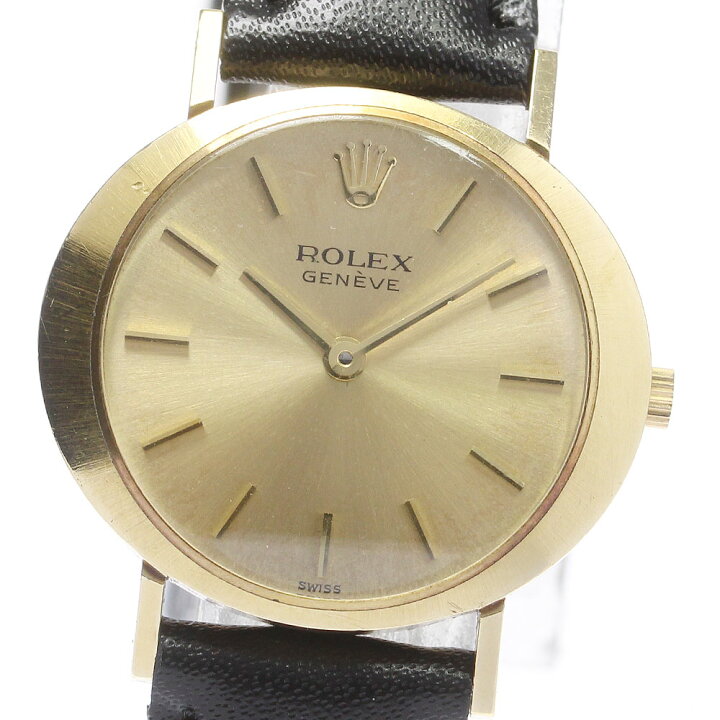 楽天市場】【ROLEX】ロレックス ジュネーブ K18YG cal.1600 