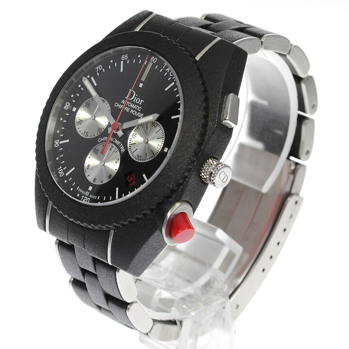 楽天市場】☆良品☆箱付き【Dior】ディオール シフルルージュ クロノ  