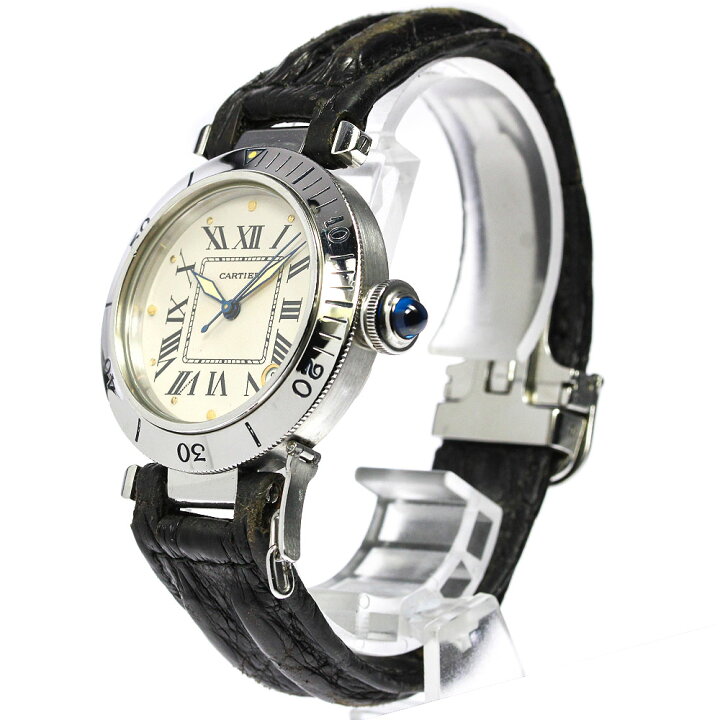 楽天市場】☆訳あり【CARTIER】カルティエ パシャC デイト W3100255 