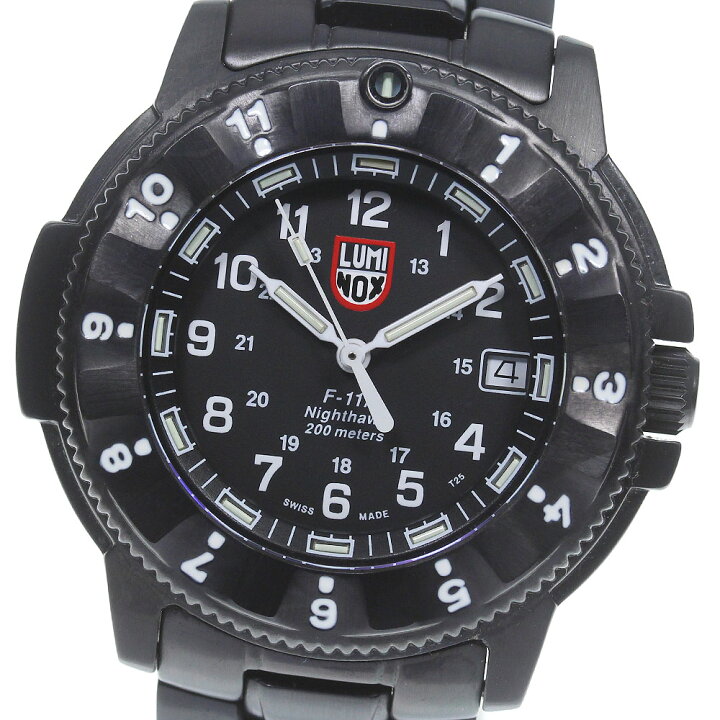楽天市場】☆良品【LUMINOX】ルミノックス F-117 ナイトホーク 日本 