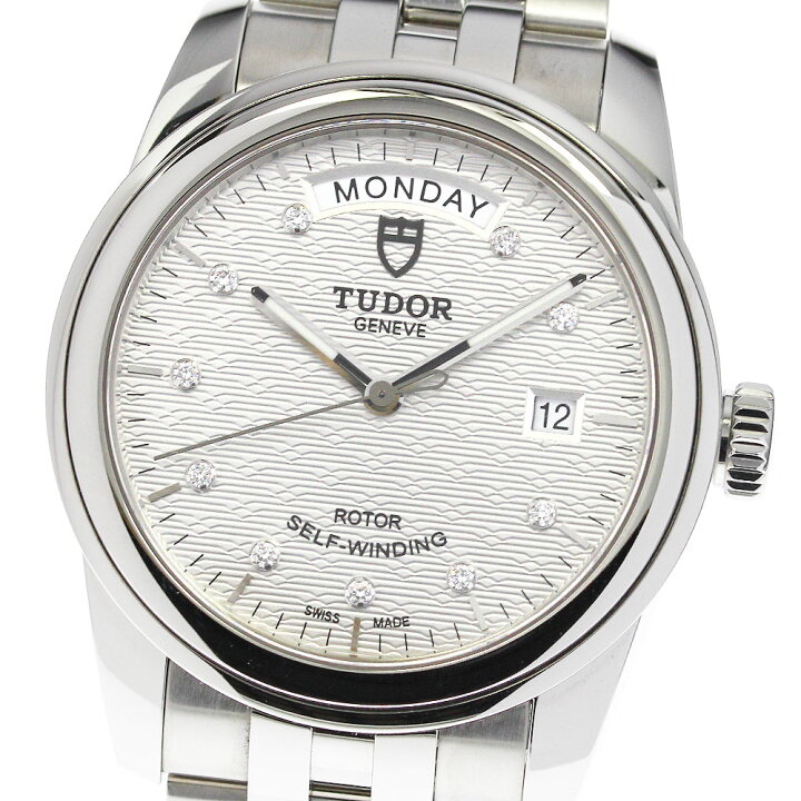 楽天市場】チュードル TUDOR 56000 グラマー デイトデイ 10Pダイヤ  