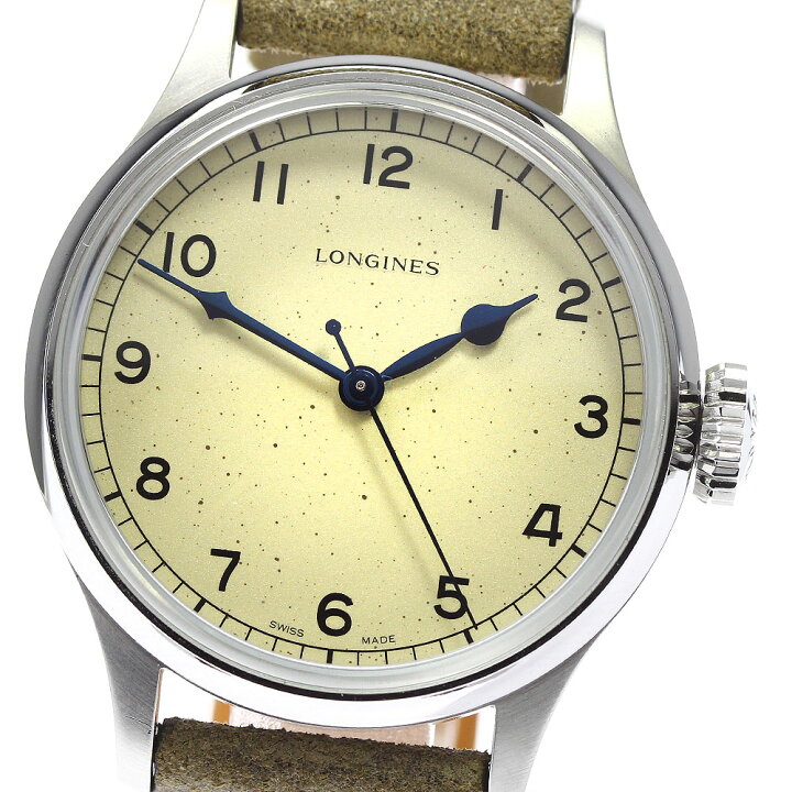 楽天市場】☆良品☆箱・保証書付き【LONGINES】ロンジン ヘリテージ  