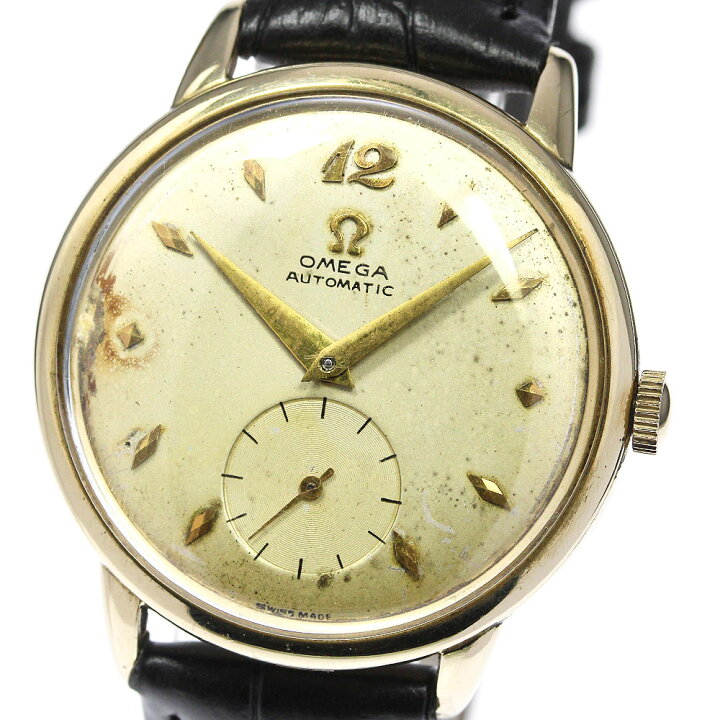 楽天市場】【OMEGA】オメガ リダンダイヤル K14YG ハーフローター Cal 