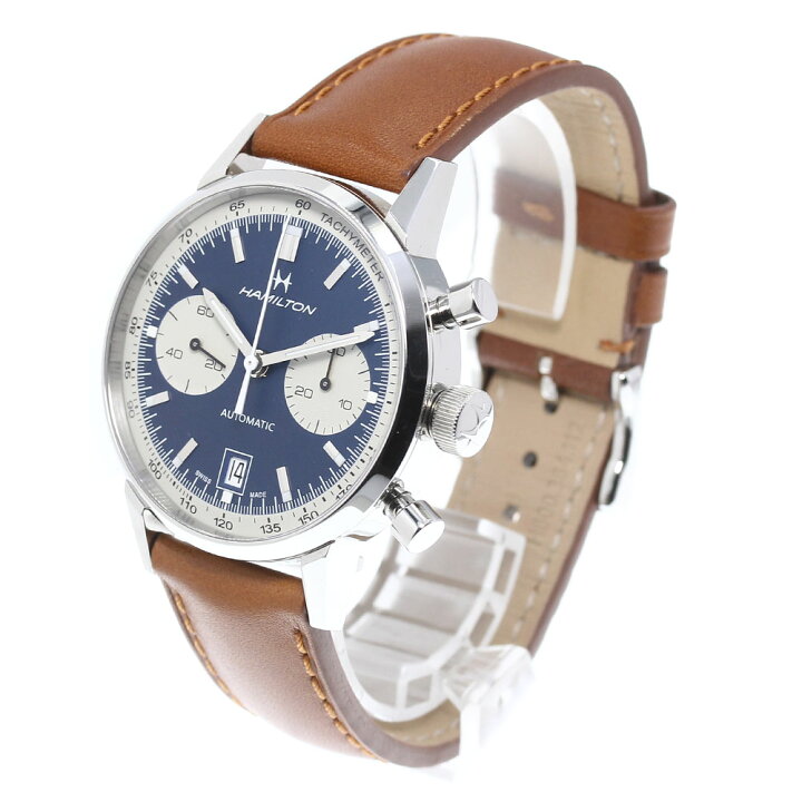 HAMILTON ハミルトン イントラマチック クロノグラフ H384160【中古 