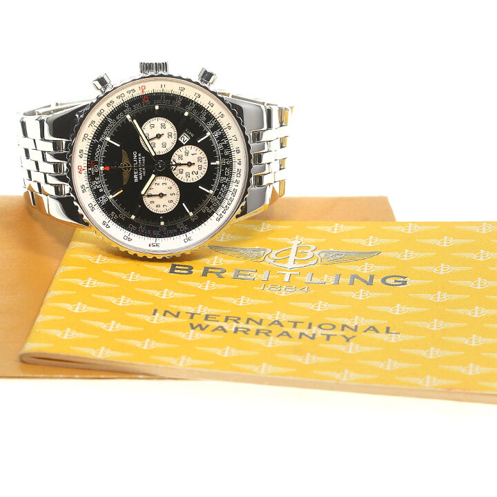 楽天市場】☆保証書付き【BREITLING】ブライトリング ナビタイマー 
